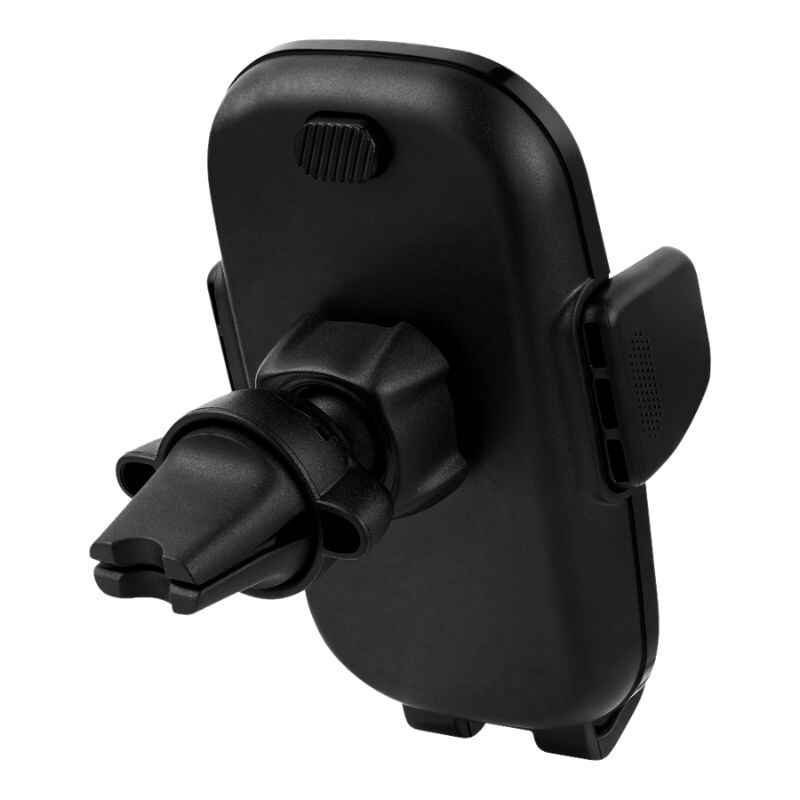 Тримач для телефону в машину Brevia AirClip GlossHold затискач на дефлектор (48900)