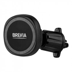 Тримач для телефону в машину 15W Brevia AirVent Ultra MagCharge з бездротовою зарядкою (48000)