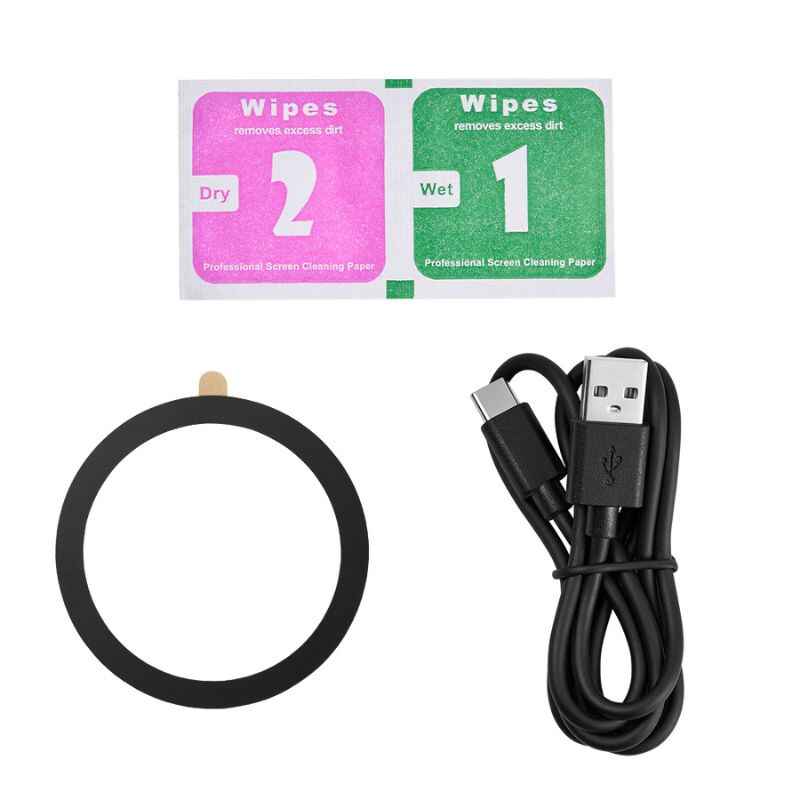 Тримач для телефону в машину 15W Brevia AirVent Ultra MagCharge з бездротовою зарядкою (48000)