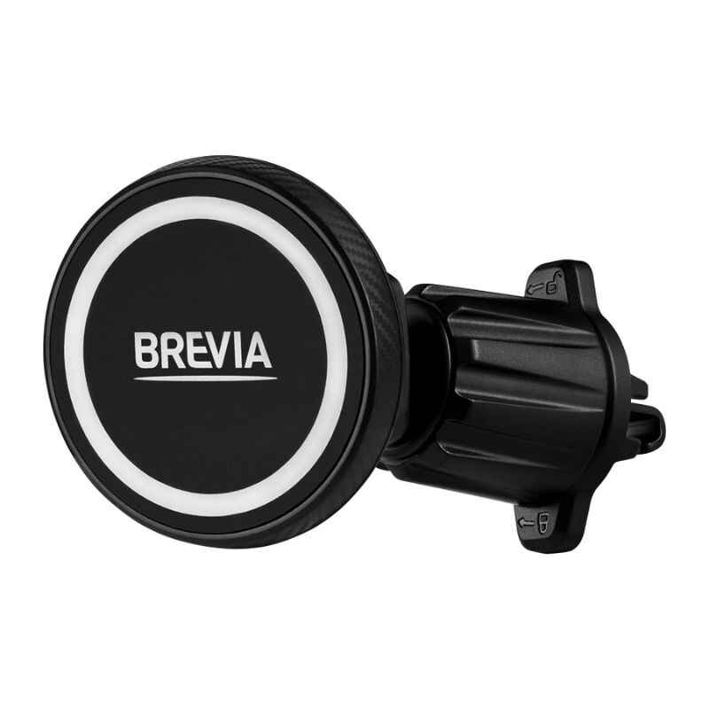 Тримач для телефону в машину Brevia AirVent Ultra MagCircle магнітний на дефлектор (48010)