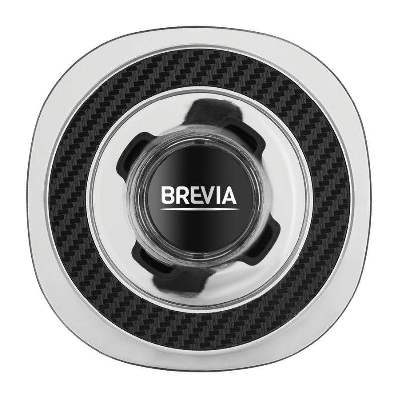 Держатель для телефона в машину Brevia AirVent Ultra Сrystal MagRING магнитный на дефлектор (48020)