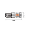 Лампы желтые py21/5w-1157 carlamp (4G21/1157Y)