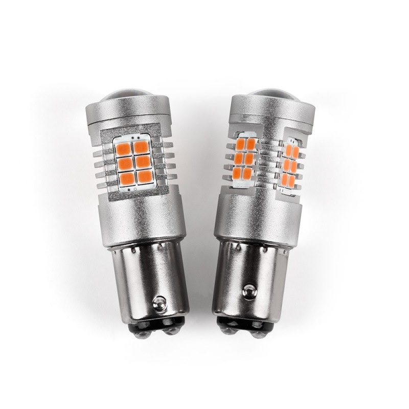 Лампы желтые py21/5w-1157 carlamp (4G21/1157Y)