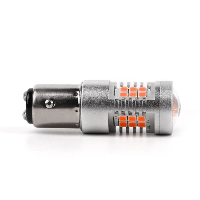 Лампы желтые py21/5w-1157 carlamp (4G21/1157Y)