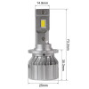 Светодиодные автолампы 4200LM 6000K Carlamp D4S 45W 12-24В (D4S-Pro)