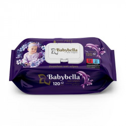 Влажные салфетки BabyBella Labella без спирта 120 шт (1000085)
