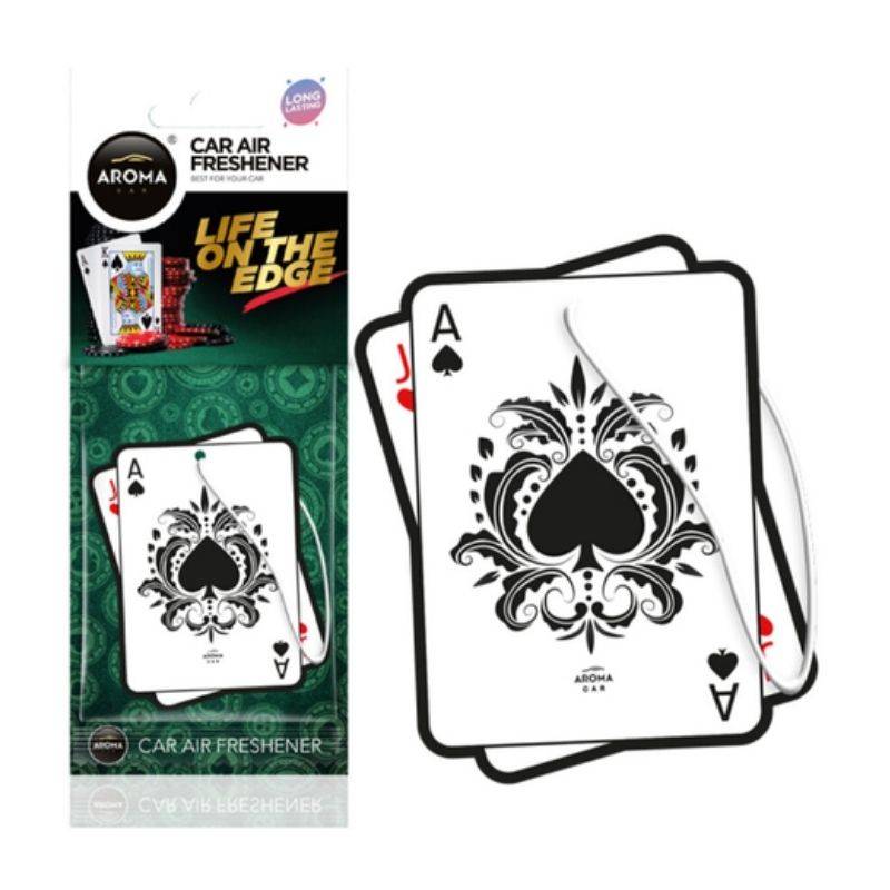Ароматизатор до машини Aroma Car Life on the Edge - Black Jack (83276)