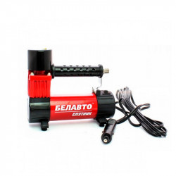 Автомобільний компресор однопоршневий BelAuto СПУТНИК для накачування шин R13-R15 7 Атм 32 л/хв 150 Вт (BK48)