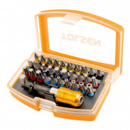 Набір біт 1/4" PH PZ PZ SL Torx HEX 32шт Tolsen (20370)