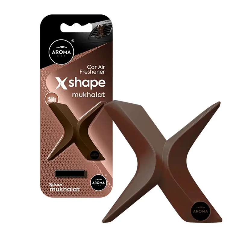 Ароматизатор до машини 10 г Aroma Car X Shape - Mukhalat (10895)
