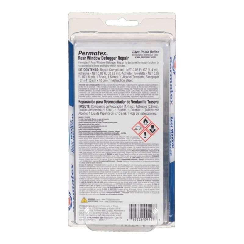 Набір для ремонту обігріву заднього скла Permatex -35+82°С (09117)
