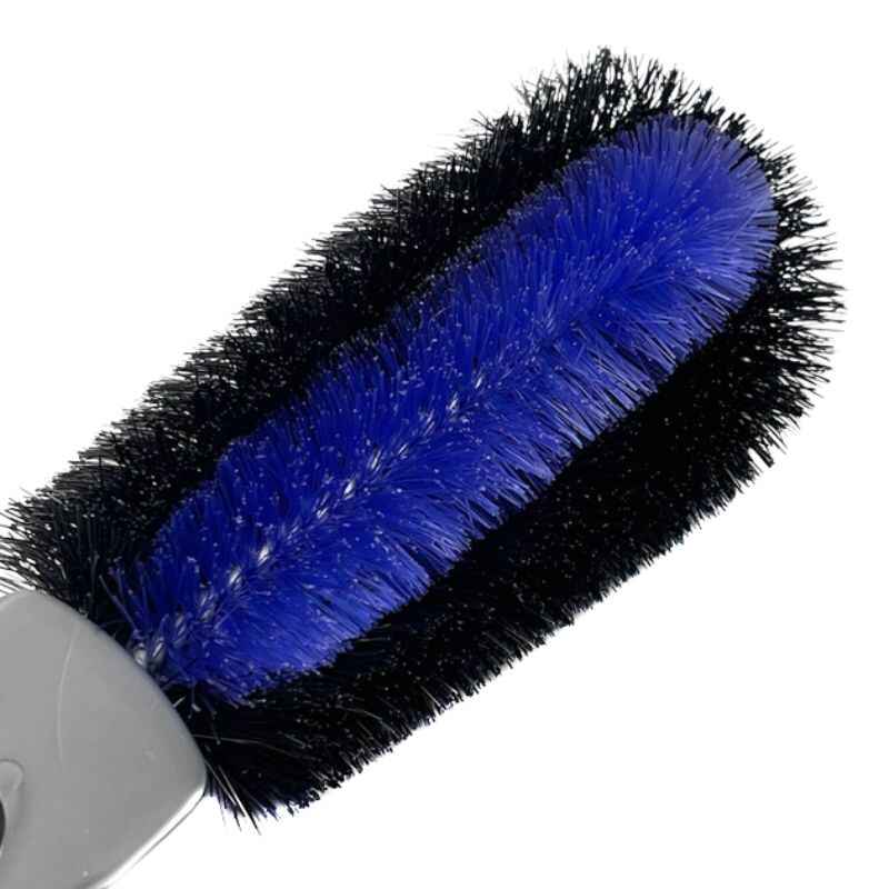 Щетка для мытья дисков автомобиля Kufieta круглая с короткой ручкой (ASZ/FELG)