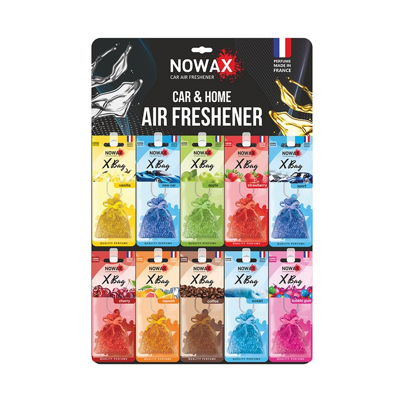 Планшет ароматизаторів Nowax X Bag дисплей 30шт (NX07562)