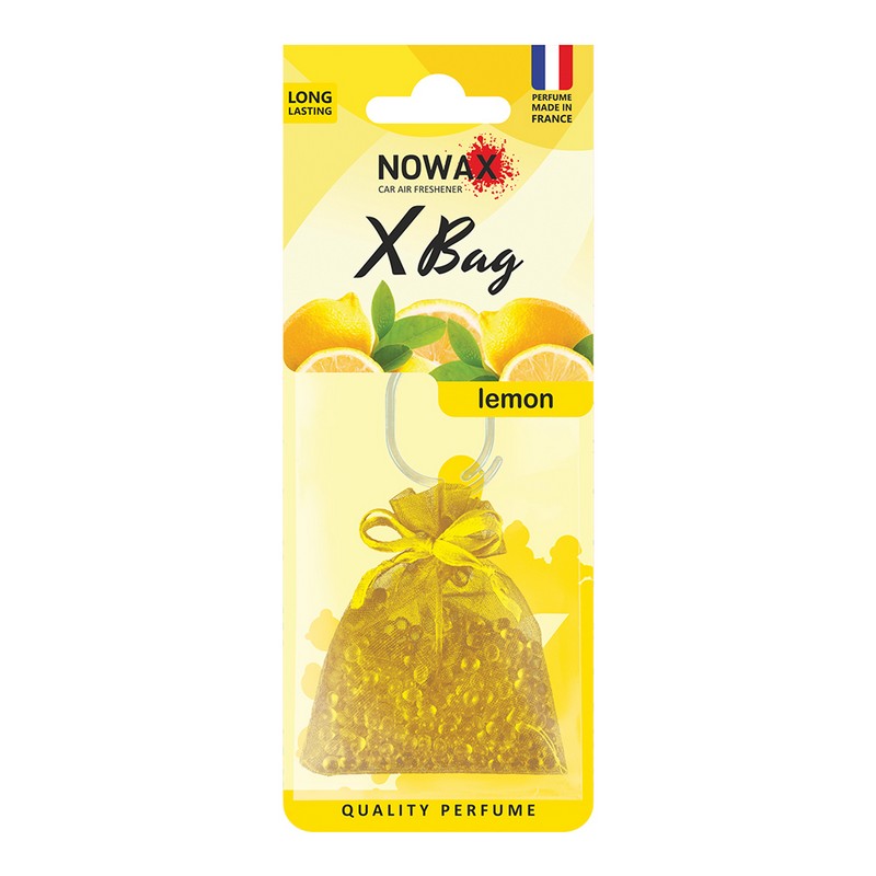 Ароматизатор до машини 20 г Nowax X Bag - Lemon (NX07551)