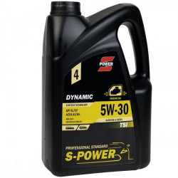 Моторна олива S-Power Dynamic TSi 5W-30 (4 л) (SP-DTS5W30-4L)
