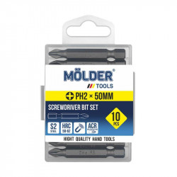 Н-р бит MOLDER, PH2x50мм, 10шт в пл. упаковке (MT7025010)