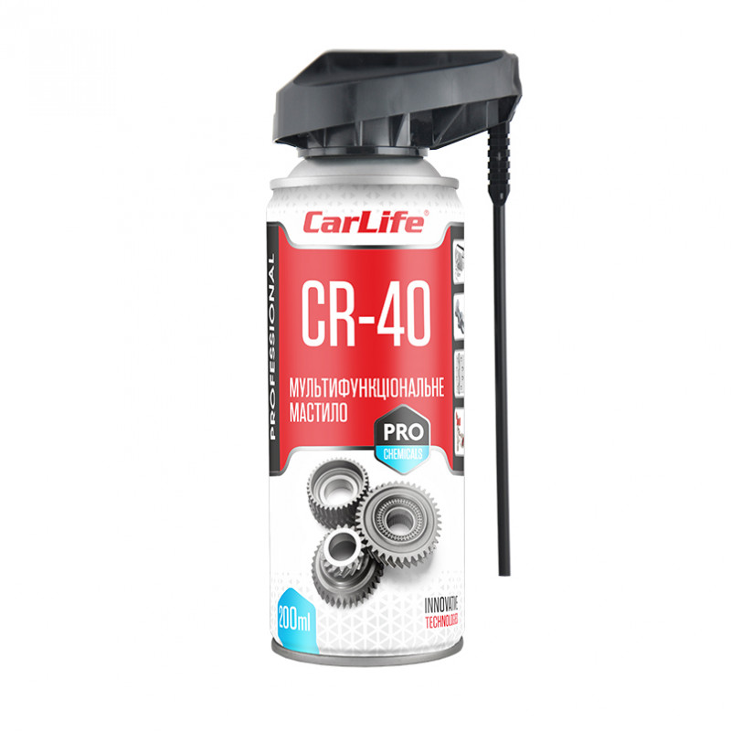 Багатофункціональне мастило CarLife cr-40 200 мл professional (CF203)