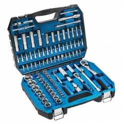 Набір інструментів 1/2″ 1/4″ 95шт CrV CrMo Hogert у кейсі (HT1R426)