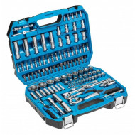 Набір інструментів 1/2″ 1/4″ 112шт CrV CrMo Hogert у кейсі (HT1R432)