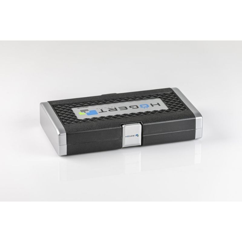 Набор инструментов 1/4″ 3/8″ 18шт CrV CrMo Hogert в кейсе (HT1R478)