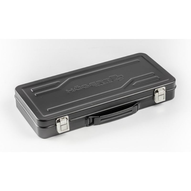 Набор инструментов 1/4" 63шт CrV CrMo 63шт Hogert в кейсе (HT1R486)