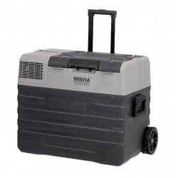 Автохолодильник компрессорный 52л BREVIA холодильник на колесах пластиковый 12/24В 220В (22780)