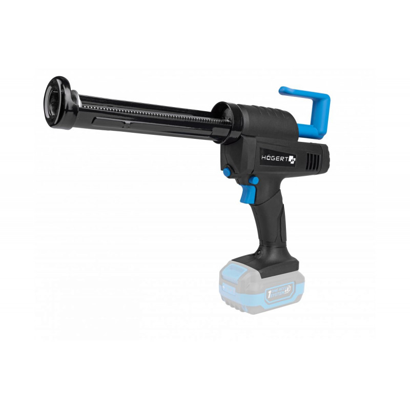 Акумуляторний пістолет для герметика 18В Hogert (HT2E236-0CG)