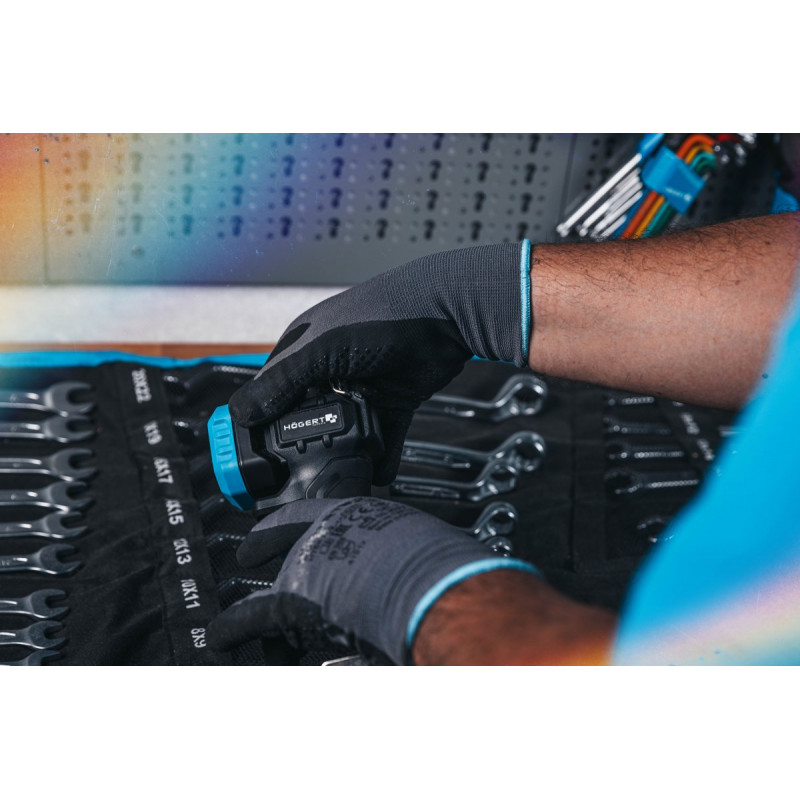 Акумуляторний ліхтар 18В Hogert потужний (HT2E238-0FLH)