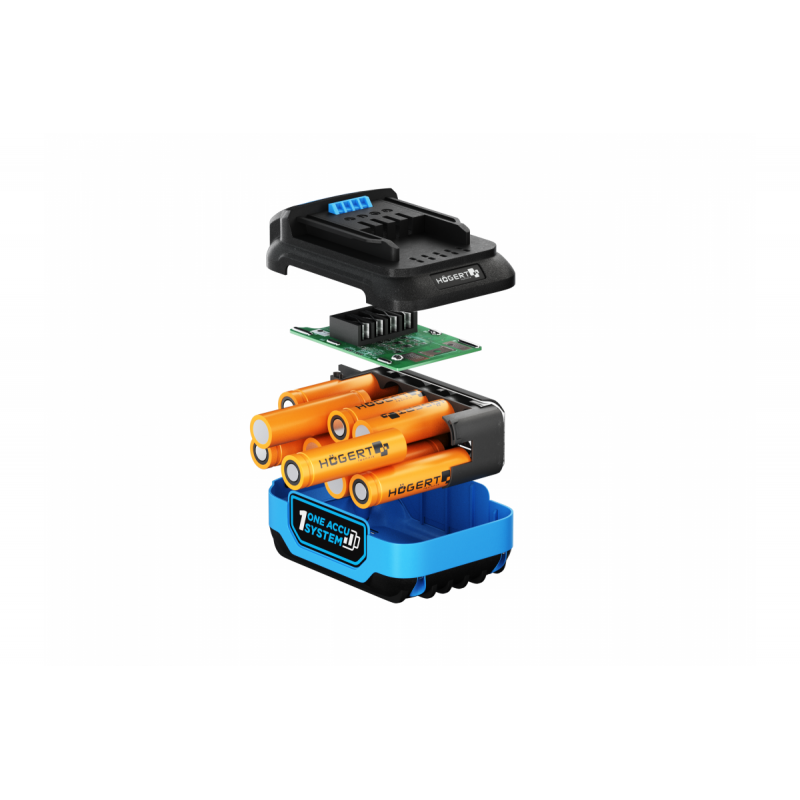 Акумулятор 4.0Ач 18 В літієвий Hogert (HT2E240-A40)