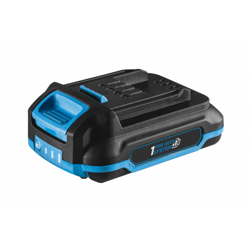 Набір дриль-шуруповерт 50 Нм 18В акумулятор 2Ач зарядна станція 4А в кейсі Hogert (HT2E244-B12DD)