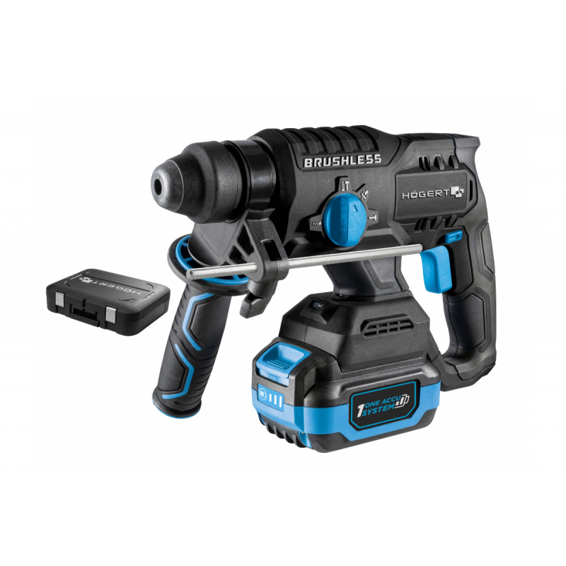 Перфоратор безщітковий акумуляторний Hogert (HT2E249-B24CH)