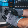 Шлифмашина угловая бесщеточная 125мм 18В 2 аккумулятора 4Ач зарядная станция 4Ач Hogert в кейсе (HT2E251-B24AG)