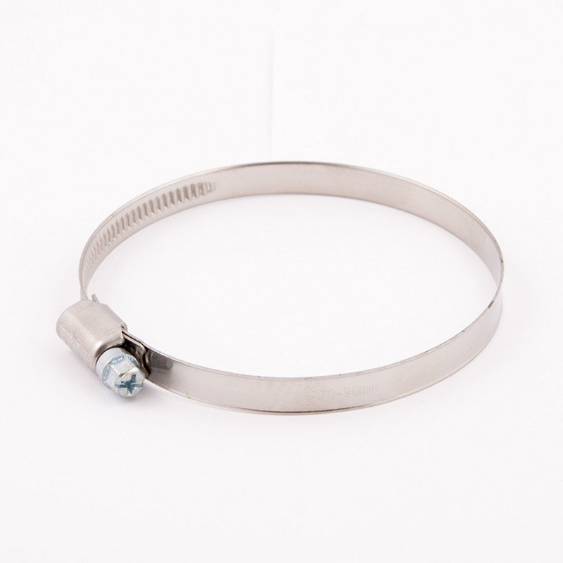 Хомут нержавіючий 70-90мм Profi (070-90/W2)