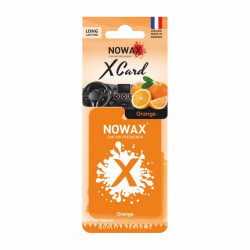 Ароматизатор до машини 20 г NOWAX X Card - Orange (NX07535)