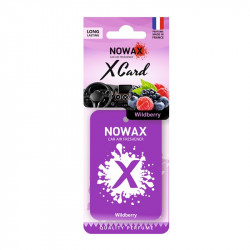 Ароматизатор до машини 20 г NOWAX X Card - Wildberry (NX07539)