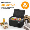 Портативний холодильник 30л Gearo компресорний автохолодильник 12/24В 220В (GE0305)