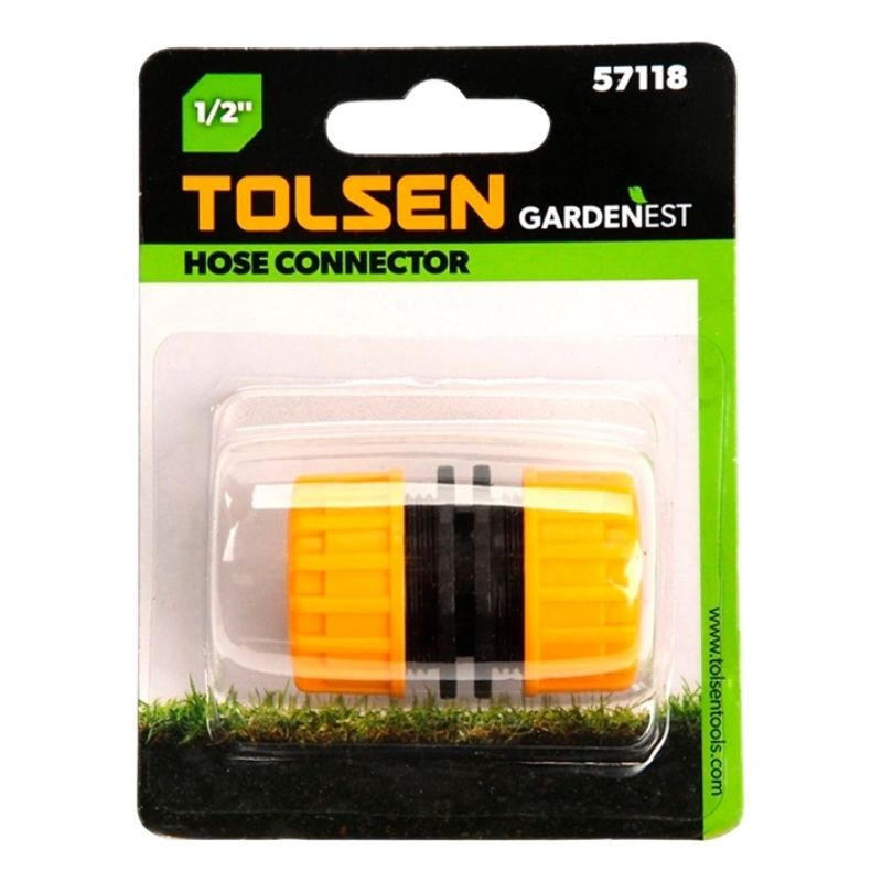 Соединитель для шланга садовый 1/2″ Tolsen (57118)