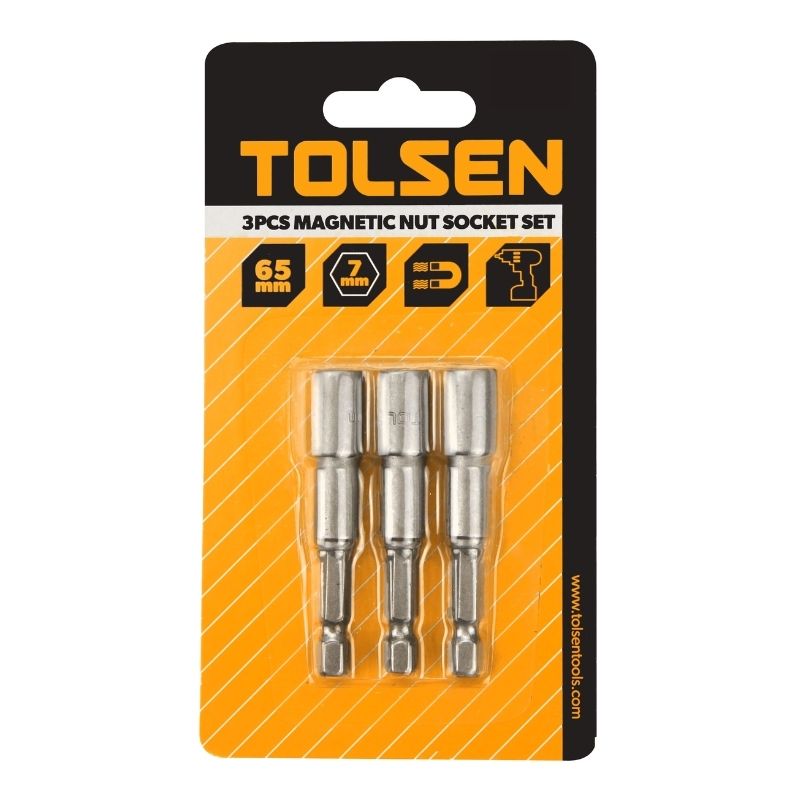 Магнітні головки 6 мм 1/4 Tolsen (77841)