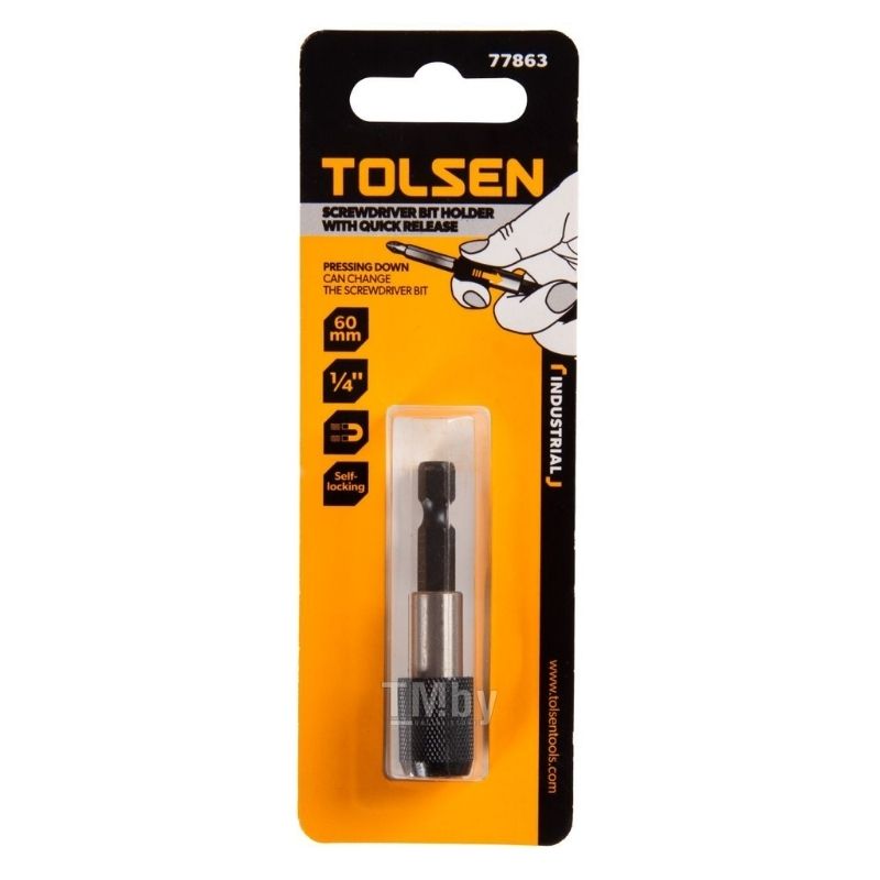 Магнітний тримач біт 60 мм Tolsen (77863)