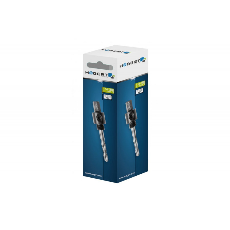 Адаптер для коронок із шестигранним хвостовиком 7/16" 14-30 мм Hogert (HT6D462)