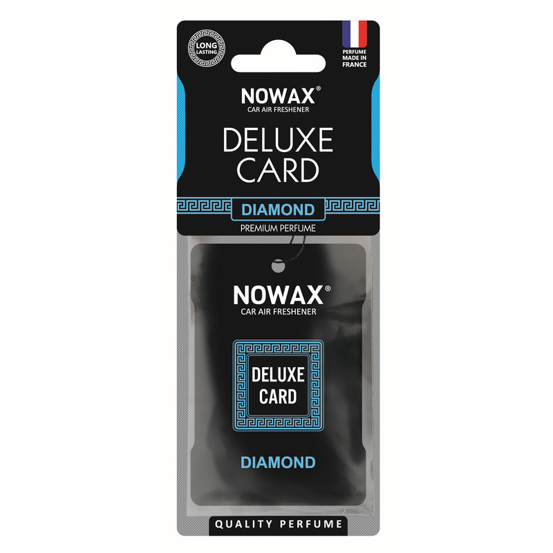 Ароматизатор до машини 6 г Nowax Delux Card - Diamond (NX07729)