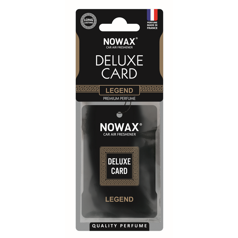 Ароматизатор до машини 6 г Nowax Delux Card - Legend (NX07730)