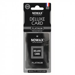 Ароматизатор до машини 6 г Nowax Delux Card - Platinum (NX07735)