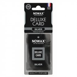 Ароматизатор до машини 6 г Nowax Delux Card - Silver (NX07732)