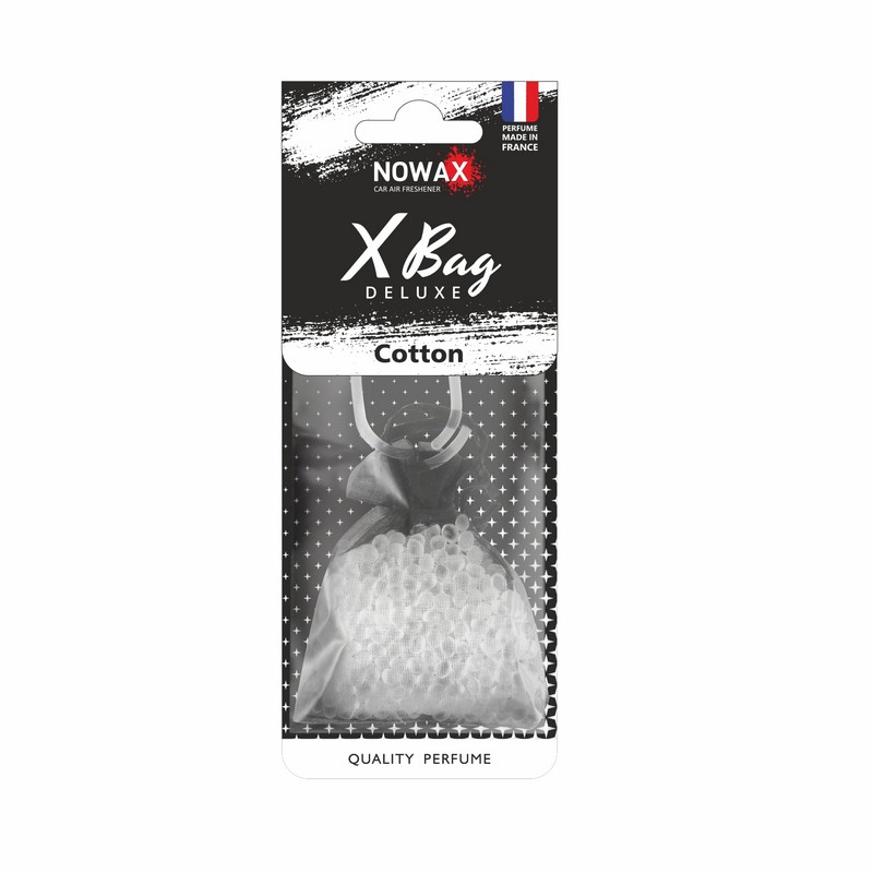 Ароматизатор в машину 20 г NOWAX X Bag Deluxe - Cotton (NX07586)