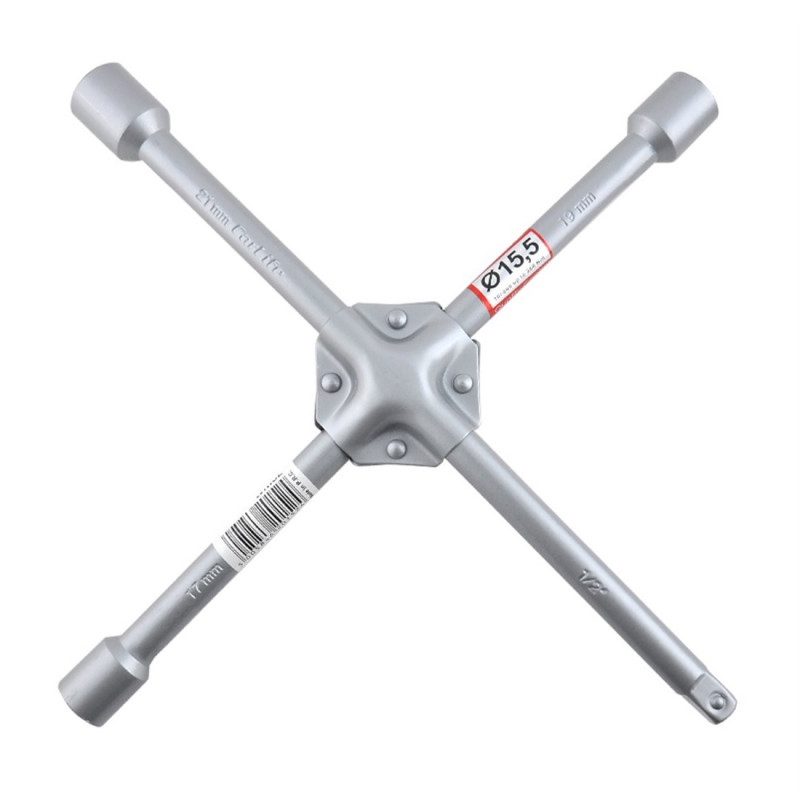 Ключ хрестоподібний з накладкою 1/2 CarLife (WR152)