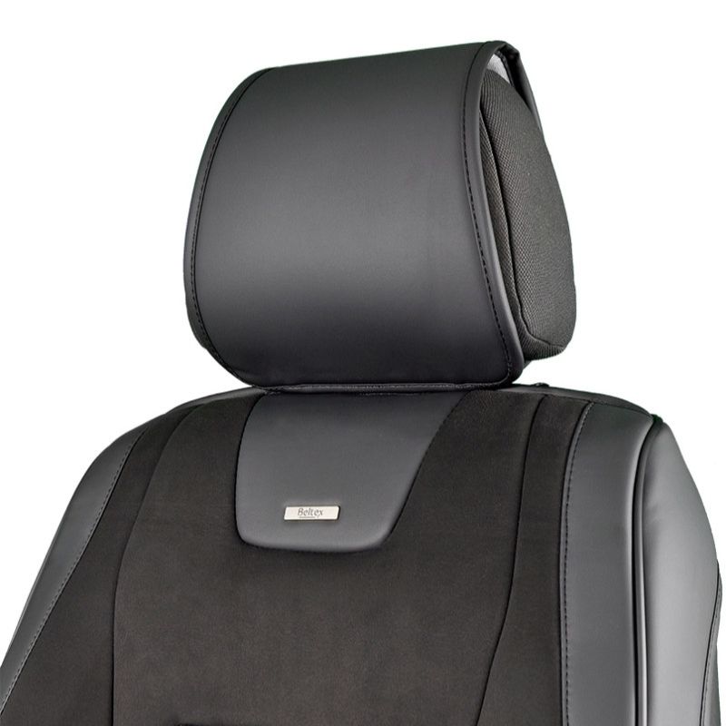 3D чохли на сидіння авто передні Beltex Montana авточохли універсальні комплект чорний (BX87150)