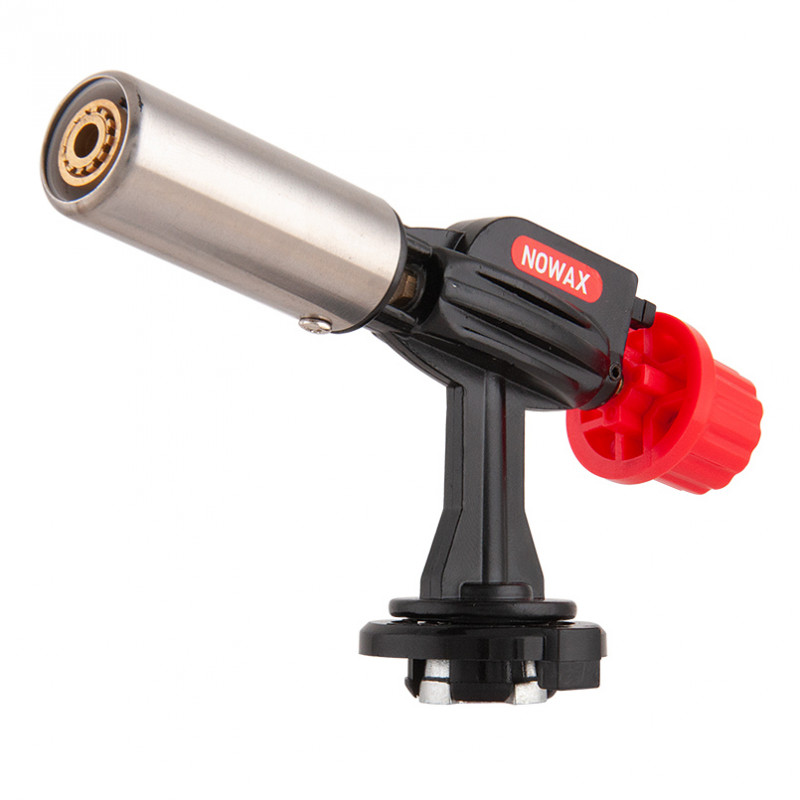 Газовий пальник з п'єзопідпалом 20мм - 80мм керамічний захист NOWAX (NX12360)