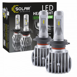 Світлодіодні автолампи H7 LED SOLAR CANBUS 12/24V 6500K 6000Lm 50W Cree Chip 1860 (8607)