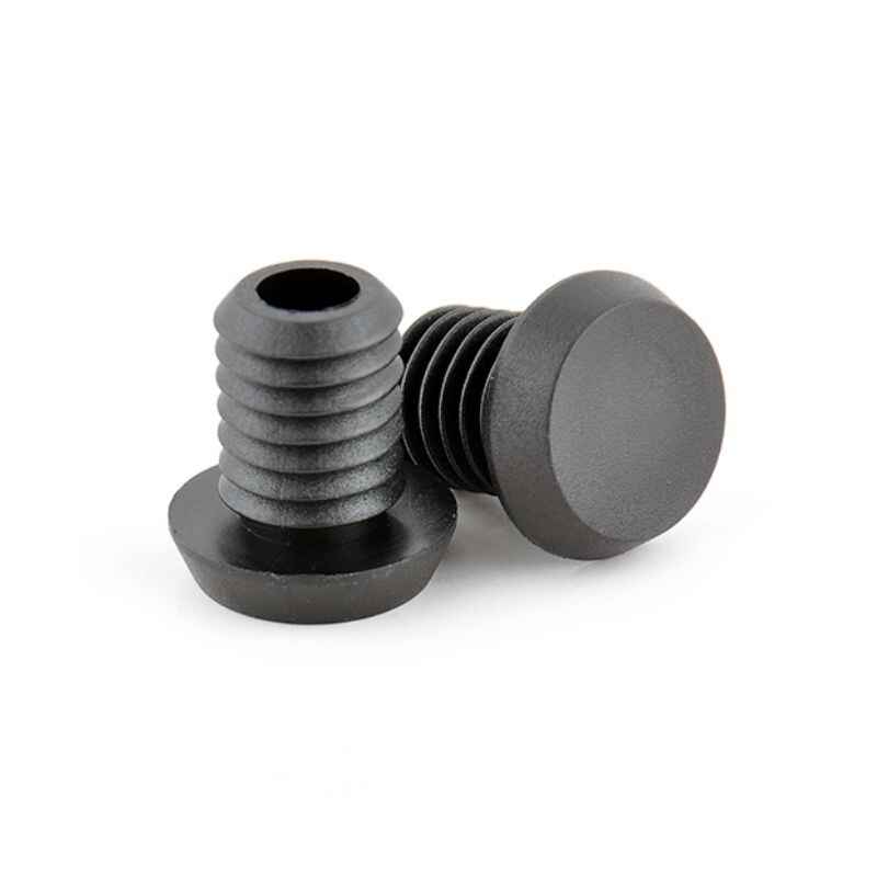 Гріпси на велосипед 16.5см Grey's без замка з заглушками червоні 2шт (GR17610)